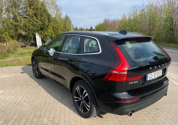 Volvo XC 60 cena 135000 przebieg: 139900, rok produkcji 2017 z Gdańsk małe 154
